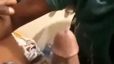 South Indian lady sucks a dick like a piece of chocolate