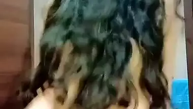 Young bhabhi boob pressing and pussy fingering viral MMS