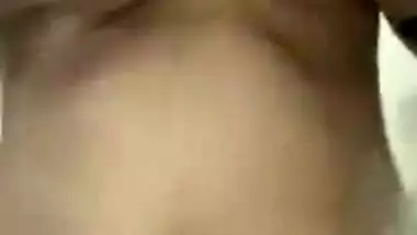 Sexy Indian Punjabi girl stripping nude on selfie cam