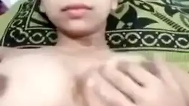 Desi makes XXX video of virgin twat for her Bangladeshi online lover