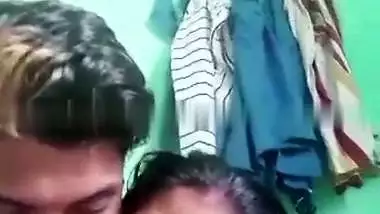 Young devar fucking bhabhi pussy and sucking boobs