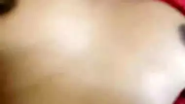 Young 18-year-old girl moans because of hard sex