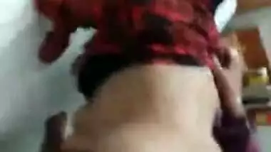 Large a-hole Bhabhi drilled Doggy style MMS movie scene