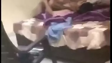 Cuckold husband watches his cheating wife fucking