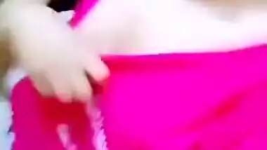 Indian babe is grateful to man for camera and shows him XXX boobs