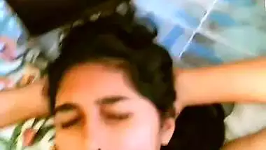 College girl mouth fucking by professor and cum on face