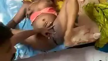 Telugu sex video of a husband licking his wife’s pussy
