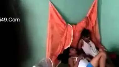 Village Young couple hot sex recorded in 2 clips merged