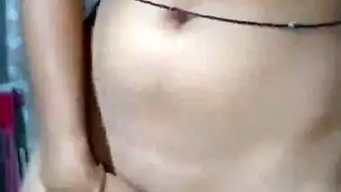 Boobie girl masturbating for bf