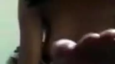 Desi amateur XXX model invites fans to see her small sex twins