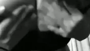 Indian deep cleavage girl seducing lover with boob show