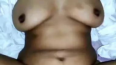 Panty slide pussy fucking of hot desi wife by husband