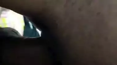 Indian nude babe takes a thick dick in her shaved pussy