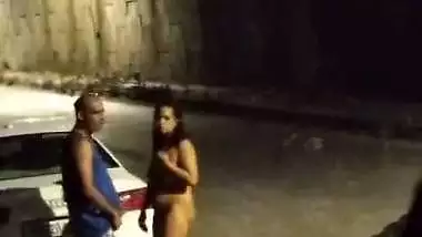 Old Man enjoys outdoor sex with his Daughter-in-law