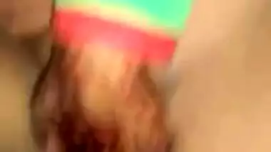 XXX lover touches Desi babe's boobs to show MMS video to whole world
