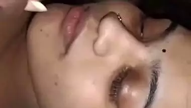 Sexy milf’s deep desi blowjob to her friend’s husband