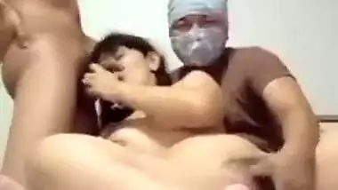 Horny Girl Having Fun With 2Girls