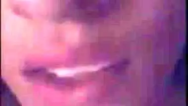 Young gal in red lingerie teases her XXX Desi pussy for the camera