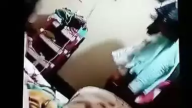 Housewife POV blowjob to husband with boobs show