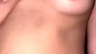 Beautiful nude girl rides on her lover’s dick like a whore