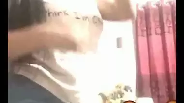 Young Dehati girl Ormi showing boobs and pussy viral clips