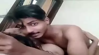 Xxx fucking Indian lovers viral sex in friend apartment